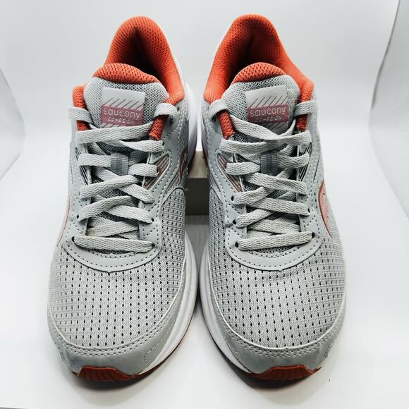 Size 6 - Saucony Womens Cohesion 16 S10781-60 Gray Running Shoes Sneakers - Picture 4 of 7